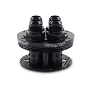 Vibrant 4-Port Catch Can Lid Assembly