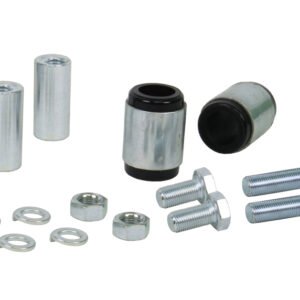 Whiteline 09 lancer Ralliart Rear Camber adj kit-control arm upper bushes