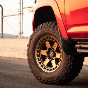 ICON Raider 17x8.5 6x5.5 0mm Offset 4.75in BS Satin Brass Wheel