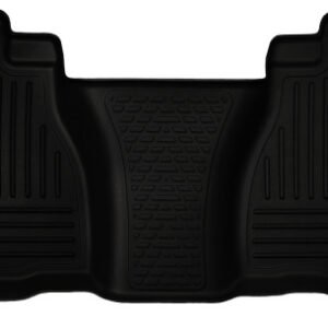 Husky Liners 07-13 Toyota Tundra Crew Cab / Ext Cab WeatherBeater Black 2nd Seat Floor Liners