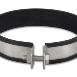 Vibrant SS Muffler Strap Clamp for 160mm O.D. Mufflers