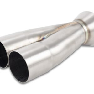 Vibrant 2-1 Merge Collector 2.00in Inlet I.D. x 3.00in Outlet O.D. 8.25in Overall Length