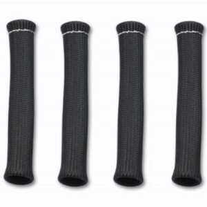 Vibrant 3/4in Dia Spark Plug Boot Insulator (4/Pack) Black color