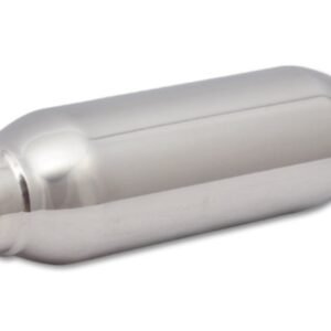 Vibrant SS Resonator (Standard Design) 2.25in inlet/outlet x 12in long