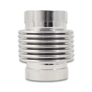 Vibrant SS Bellow Assembly w/ Liner 1.875in Inlet/Outlet ID x 2.75in OAL Electro Polished