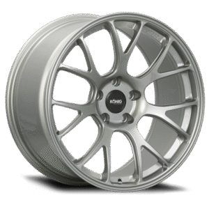 Konig Forged F1M 19X12.5 5X120.65 ET56 Ash Silver Knurled Bead