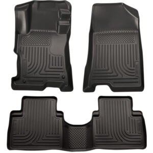 Husky Liners 14 Kia Sorento Weatherbeater Black Front & 2nd Seat Floor Liners