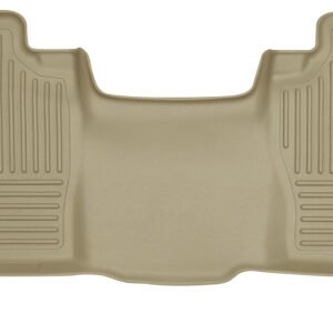 Husky Liners 13-16 Lexus LX570 / 13-16 Toyota Land Cruiser WeatherBeater 2nd Row Tan Floor Liners