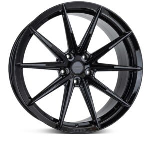 Vossen HFX-2 22x10.5 / 5x127 / ET35 / Deep Face / 71.5 - Gloss Black Wheel