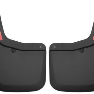 Husky Liners 2015 Ford F-150 w/ OE Fender Flares Mud Guards Black Rear Mud Guards
