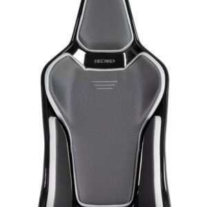 Recaro RCS Ergonomic Seat - Black/Silver Glass Mesh (3 Point Belt)