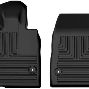 Husky Liners 20-24 Chevrolet Corvette WeatherBeater Black Front Floor Liners