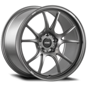Konig Forged F3S 18X9.5 5X114.3 ET25 Satin Charcoal Knurled Bead