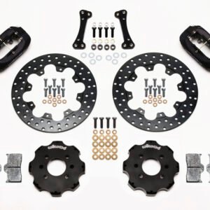 Wilwood Forged Dynalite Front Drag Kit Drilled Rotor Integra/Civic w/Fac.262mm Rtr