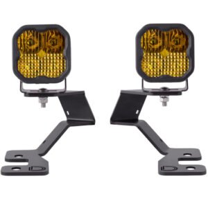 Diode Dynamics 2021 Ford Bronco Sport SS3 LED Ditch Light Kit - Sport Yellow Combo