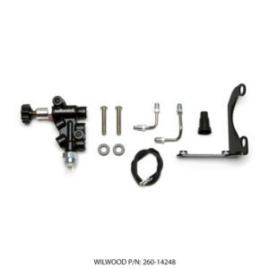 Wilwood Tandem Remote Master Cylinder Mounting Bracket L/H Kit w/ Prop Valve