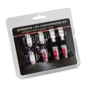 Diode Dynamics 10-16 Hyundai Genesis Coupe Interior Kit Stage 2 - Red