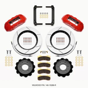 Wilwood TX6R Front Kit 15.50in Red 2004-08 Ford F150 - 4WD