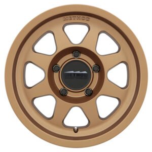 Method MR701 17x8.5 0mm Offset 5x5 71.5mm CB Method Bronze Wheel