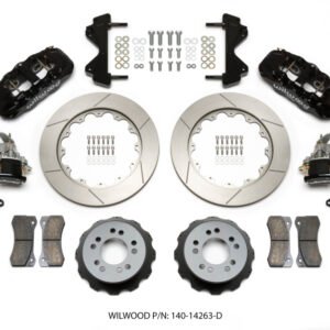 Wilwood AERO4 / MC4 Rear Kit 14.00 Currie Pro-Tour Unit Bearing Floater