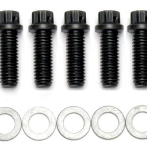 Wilwood Bolt Kit - Wide 5 Drive Flange 12 Point Chrome Moly - 5 pk.