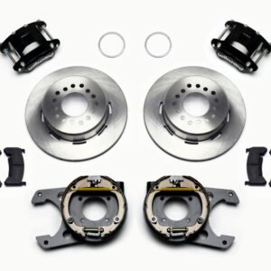Wilwood D154 P/S Park Brake Kit Chevy 12 Bolt 2.75in Off w/ C-Clips