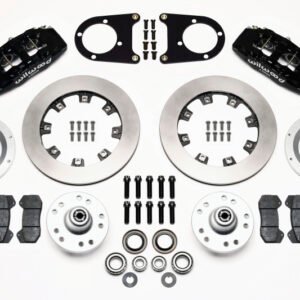 Wilwood Dynapro 6 Front Hub Kit 12.19in 37-48 Ford Psgr. Car Spindle
