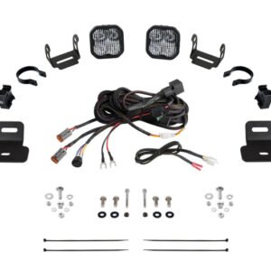 Diode Dynamics 17-24 Can-Am Maverick X3 SS3 Stage Series Ditch Light Kit - Pro White Combo
