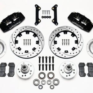 Wilwood Dynapro 6 Front Hub Kit 12.19in Drilled 70-78 Camaro