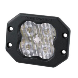 Diode Dynamics SS3 Sport ABL - White SAE Fog Flush (Single)