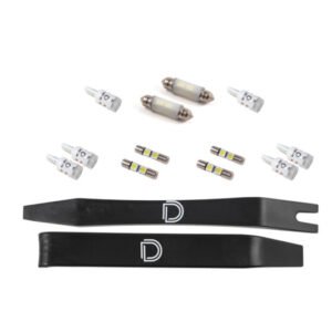 Diode Dynamics 94-04 d Mustang Interior LED Kit Cool White Stage 2