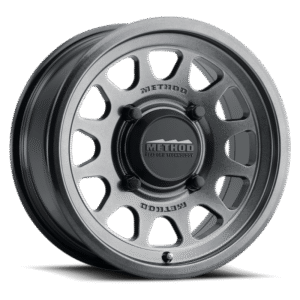 Method MR414 Bead Grip 15x10 / 6+4/25mm Offset / 5x4.5 / 76mm CB Graphite Wheel