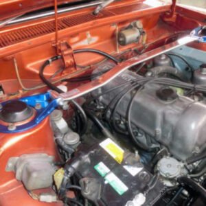 Cusco Type-II Oval Strut Bar 67-73 Datsun 510/Bluebird 1.6L SU Twin Carburetor