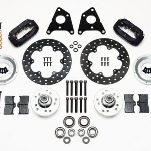 Wilwood Forged Dynalite Front Drag Kit Drilled Rotor CPD 65-72 A w/10in Drum