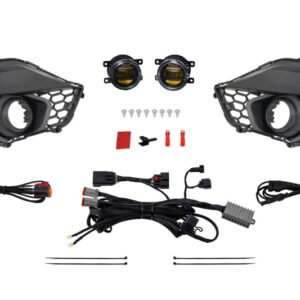Diode Dynamics 2025 Ford Mustang GT Elite Series Add-On Fog Lamp Kit Yellow