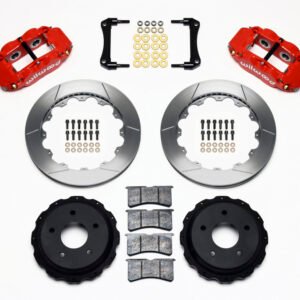 Wilwood Narrow Superlite 4R Rear Kit 12.88in Red 98-02 Camaro/Firebird