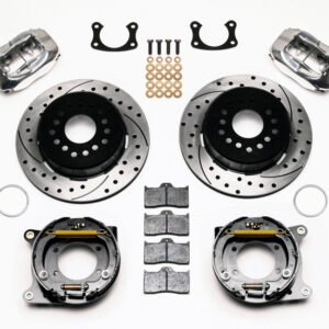 Wilwood Forged Dynalite P/S P-B Kit Drilled Polished New Big Ford 2.36in Offset