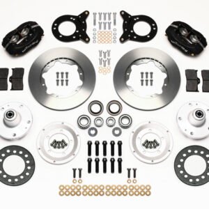 Wilwood Forged Dynalite Front Kit 11.00in 1965-1969 Mustang Disc & Drum Spindle