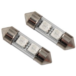 Diode Dynamics 31mm SMF2 LED Bulb - Amber (Pair)