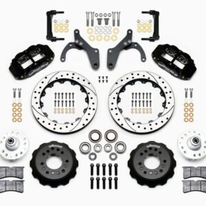 Wilwood Narrow Superlite 6R Front Hub Kit 12.88in Drilled 59-64 Chevy Impala / 63-64 Corvette