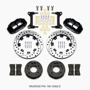 Wilwood Narrow Superlite 6R Front Kit 12.19in Drilled 63-87 C10 w/ Wilwood Pro Spindles