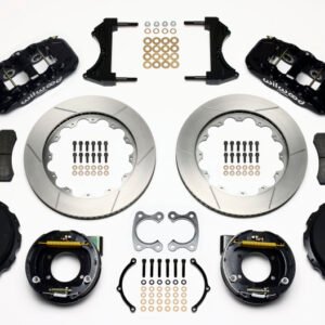 Wilwood AERO4 Rear P-Brake Kit 14.00in Small Ford 2.66in Offset