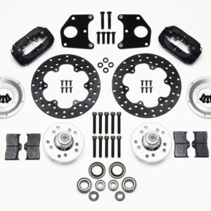 Wilwood Forged Dynalite Front Drag Kit Drilled Rotor CPD 62-72 B 62-72 E w/9in Drum