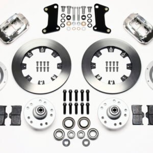 Wilwood Forged Dynalite Front Kit 12.19in Polished 67-69 Camaro 64-72 Nova Chevelle