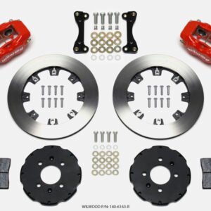 Wilwood Forged Dynalite Front Hat Kit 12.19in Red 94-01 Honda/Acura w/262mm Disc