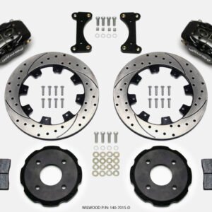 Wilwood Forged Dynalite Front Hat Kit 12.19in Drilled 2002 Mitsubishi Lancer