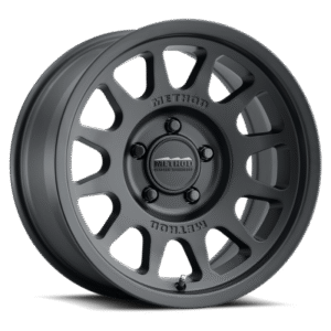 Method MR703 17x8.5 0mm Offset 5x150 110.5mm CB Matte Black Wheel