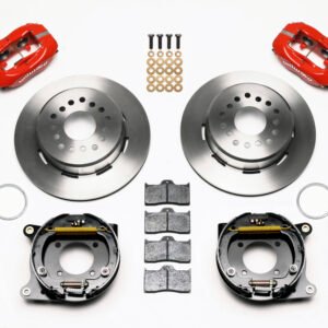 Wilwood Forged Dynalite P/S Park Brake Kit Red 93-97 Camaro/Firebird