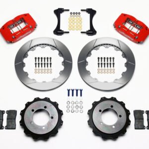 Wilwood Dynapro Radial Rear Kit 13.00in Red Mitsubishi EVO VIII