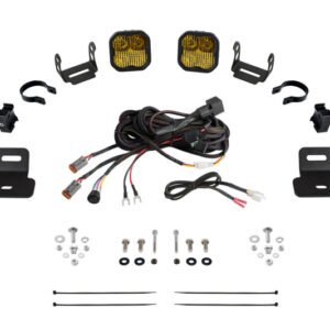 Diode Dynamics 17-24 Can-Am Maverick X3 SS3 Stage Series Ditch Light Kit - Pro Yellow Combo